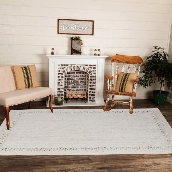 【並行輸入品】 Sutra Rachna Tassel Tapestry Rug, 6'x4'   ...
