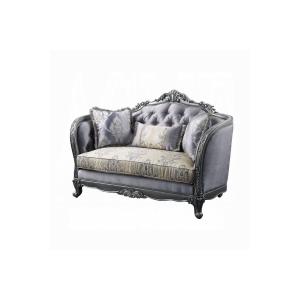 【並行輸入品】Maykoosh ラブシート 枕付き リビングルームソファ ボタン房デザイン Maykoosh Loveseat with