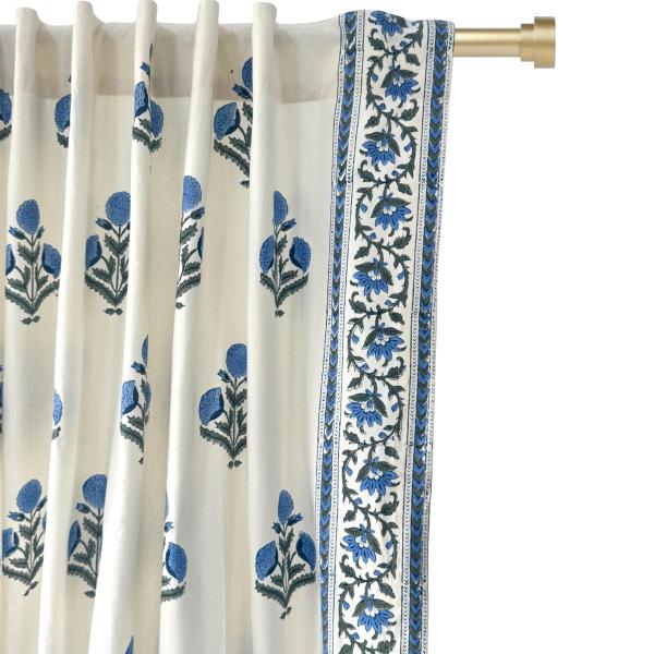 【並行輸入品】 ATOSII 100% Cotton Single Panel Block Prin...
