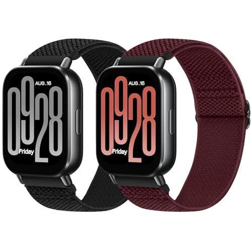 【並行輸入品】Relting (リッティング) 伸縮性 腕時計バンド 2本パック Redmi Wat...