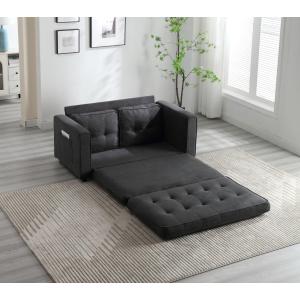【並行輸入品】 HSUFLWS Tri Folding Sofa Bed with Thickened Foam and Resilient C