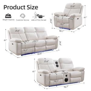 【並行輸入品】 Power Reclining...の詳細画像4
