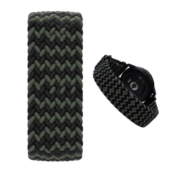 【並行輸入品】AGM スマートウォッチバンド 編組素材 グリーン AGM Smart Watch R...