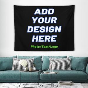 【並行輸入品】 TUSANEII Custom Tapestry Personalized Wall Hanging Backdrop Desi