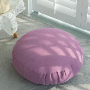 【並行輸入品】マルチカラーラウンドピロー フラシ天ラウンドクッション 取り外し可能 洗濯可能 枕 ソファ ベッド チェアクッション リビングルー