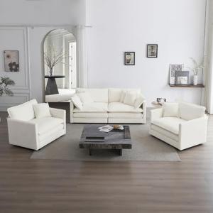 【並行輸入品】 3 Pcs Sofa Set ...の詳細画像1