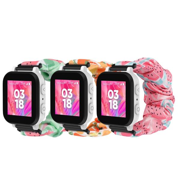 【並行輸入品】 Astorgos 20mm Elastic Scrunchie Band Compa...