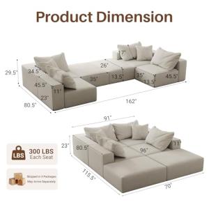 【並行輸入品】MJQFVM 162インチ 特大...の詳細画像4