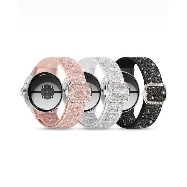 【並行輸入品】Bling 伸縮性ナイロンバンド Google Pixel Watch 3 41mバン...