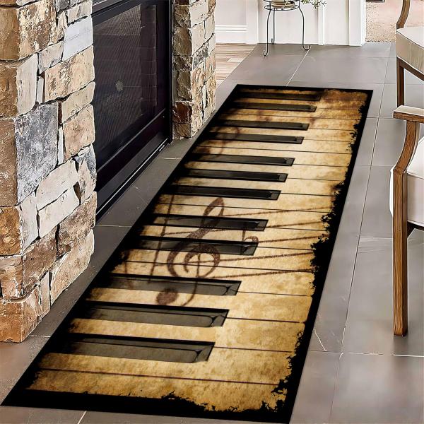 【並行輸入品】 Vintage Runner Hallway Rug, 2.6x7ft Brown ...