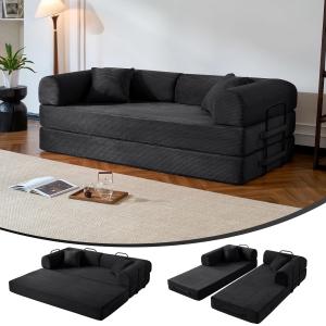 【並行輸入品】 NNQ Compressed Sofa, Convertible Sofa Bed, Corduroy Compression