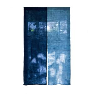 【並行輸入品】 7vcraft Hand Dyed Japanese Noren Doorway Curtain | Shibori Noren