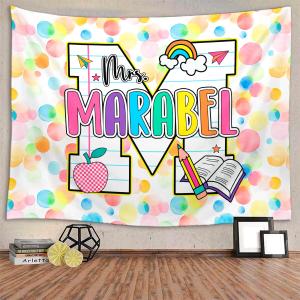 【並行輸入品】 Customize Classroom Tapestry Decor, Custom Composition Notebook