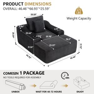 【並行輸入品】 67 Oversized Ch...の詳細画像3
