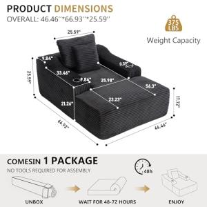 【並行輸入品】 67 Oversized Ch...の詳細画像4
