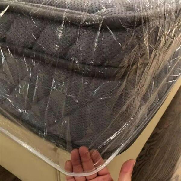 【並行輸入品】 Plastic Mattress Protector Vinyl Mattress ...