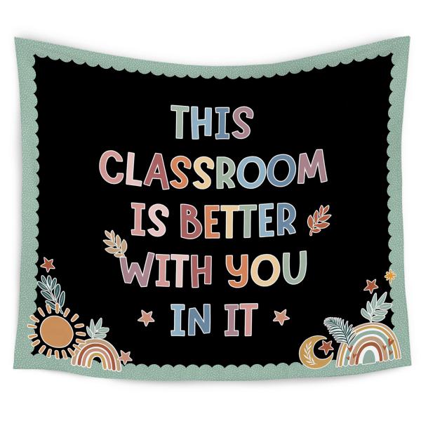 【並行輸入品】WARDOS ボヘミアン 教室用タペストリー、このClassroom Is Bette...