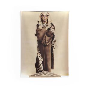 【並行輸入品】 Aleister Crowley Wall Tapestry Restored 1910 Portrait | Thelem