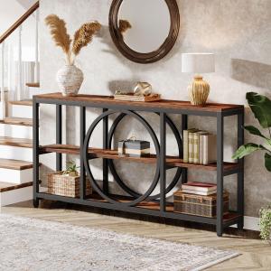 【並行輸入品】 Tribesigns 70.9 Inch Extra Long Console Table for Entryway, Sofa