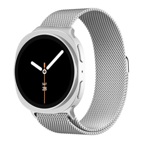 【並行輸入品】ミラネーゼループメタルバンド Samsung Galaxy Watch 8用 バンド ...