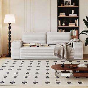 【並行輸入品】 MWrouqfur 71'' Compressed Sofa Couch in a Box, Cloud Couch Loves