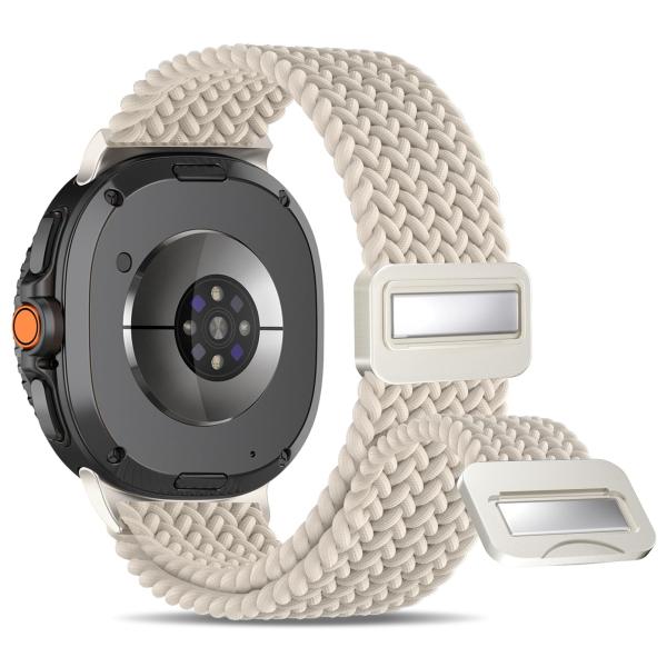【並行輸入品】HSWAI 磁気編組腕時計バンド Samsung Galaxy Watch 8 バンド...