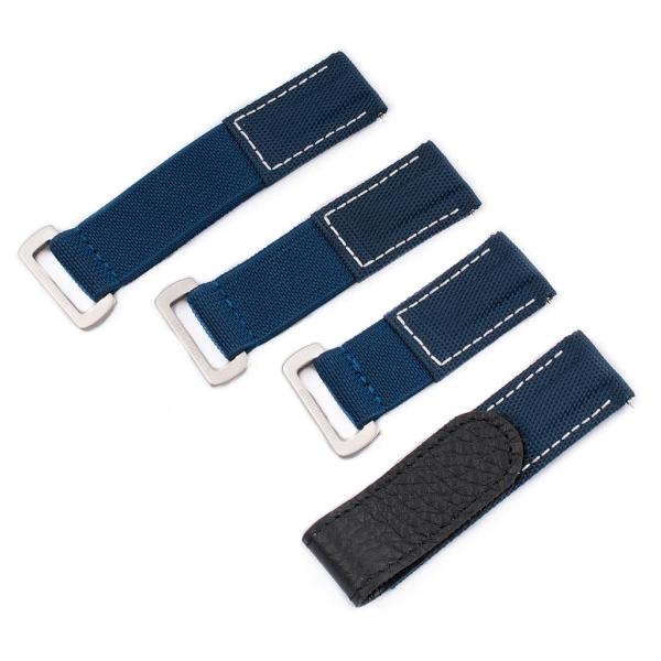 【並行輸入品】 StrapHabit Hook and Loop Elastic Watch Str...