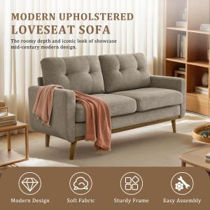 【並行輸入品】 Loveseat Sofa, ...の詳細画像3