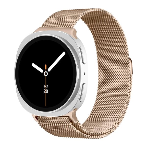 【並行輸入品】Milaneseバンド Samsung Galaxy Watch 8用バンド 40mm...