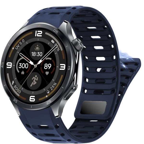 【並行輸入品】Lamshaw OnePlus Watch 3用バンド 22mm 防汗 スポーツシリコ...