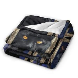 【並行輸入品】黒猫用ブランケット 猫 スローブ...の詳細画像4