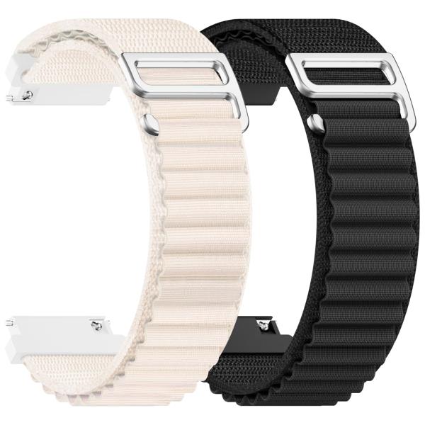 【並行輸入品】 Voltifire 2 Pack 20mm Nylon Watch Band for...