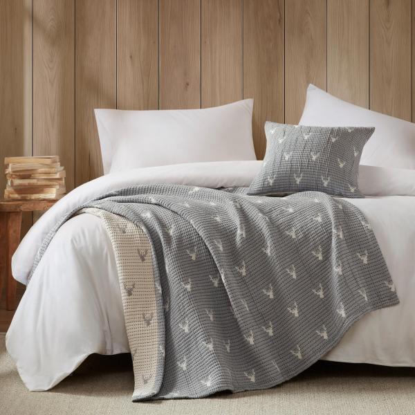 【並行輸入品】 Woolrich Luxury Polyester Throw   Cabin Li...