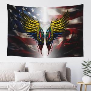 【並行輸入品】 Wings Ecuador Ecuadorian Ecuadorean Flag Tapestry 60x40 Inches W