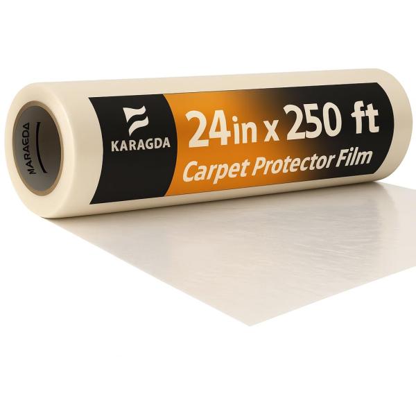 【並行輸入品】 Karagda 24” x 250 ft Carpet Protection Fil...