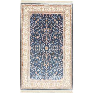 【並行輸入品】 Yilong Carpet 3x5ft Handmade Silk Area Rug Runner All Over Tapes