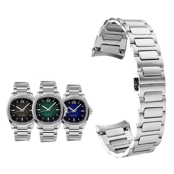 【並行輸入品】 LEEKONEN Stainless Steel Wristwatch Band F...