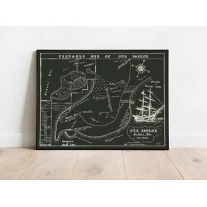 【並行輸入品】歴史地図:オークアイランドトレジ...の詳細画像1
