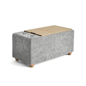 【並行輸入品】 LINSY HOME Versatile Console Modular Sectional Oversized Couch,