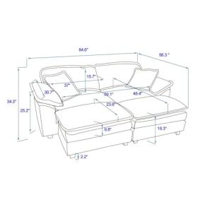 【並行輸入品】 Sectional Loves...の詳細画像4