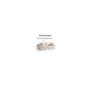 【並行輸入品】リビングルーム用ラブシートソファ...の詳細画像5