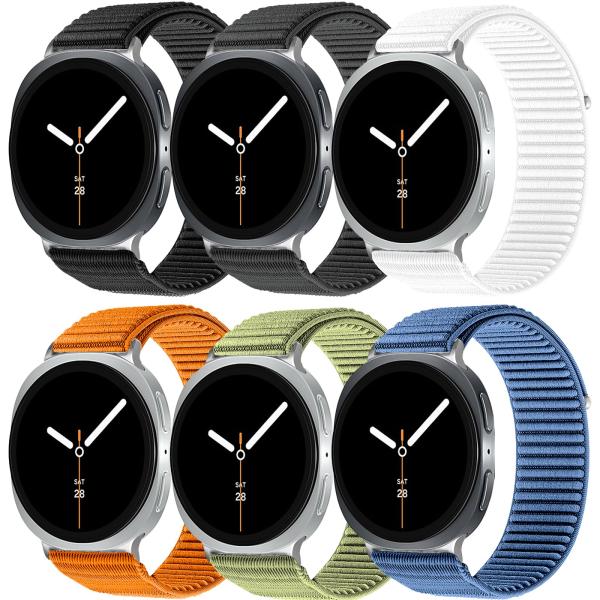 【並行輸入品】ナイロンバンド 6本パック Samsung Galaxy Watch 8 バンド 40...