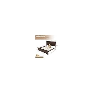 【並行輸入品】キングサイズ ファームハウスベッ...の詳細画像5