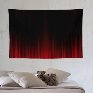 【並行輸入品】 KANEPE Gradient Tapestry Red Black Striped Boho Simple Art Aesth