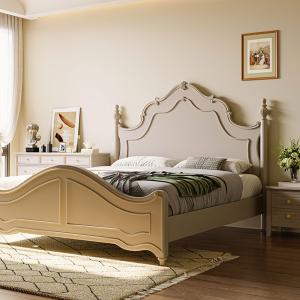 【並行輸入品】 DLCQIJI Modern Full Size Wood Upholstered Platform Bed Frame wit