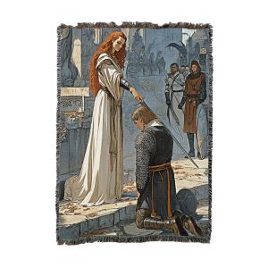 【並行輸入品】 Pure Country Weavers Anime Gift Blanket Knighting Tapestry T