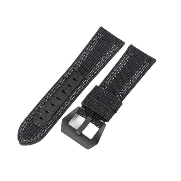 【並行輸入品】 Elastic Nylon Watch Strap 22MM 24MM 26MM C...