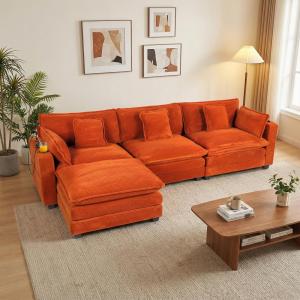 【並行輸入品】 Gexpusm Modular Sectional Sofa,99