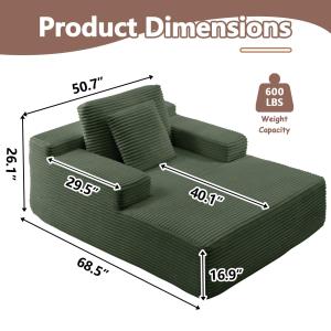 【並行輸入品】 68 Chaise Loung...の詳細画像3