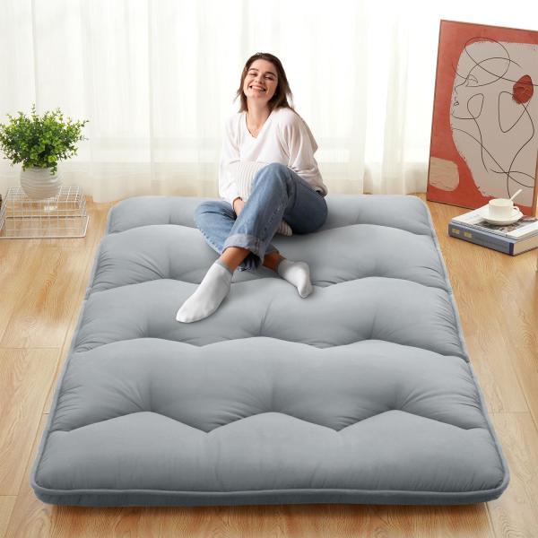 【並行輸入品】 Japanese Futon Floor Mattress Full Size, 3...